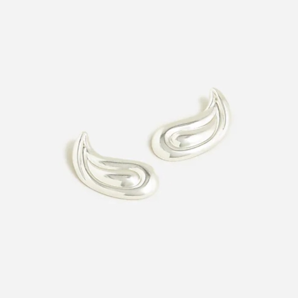 J. Crew NWT Women's Paisley Stud Earrings‎